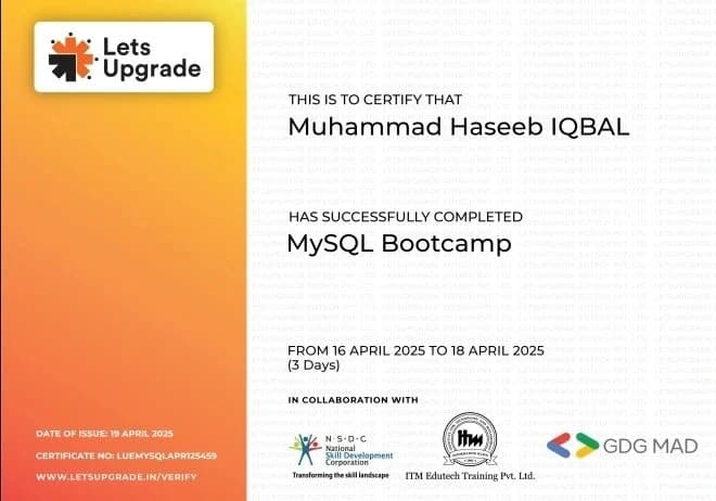 MySQL Bootcamp